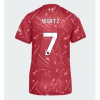 Camisa de Futebol Liverpool Florian Wirtz #7 Equipamento Principal Mulheres 2026-27 Manga Curta